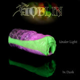 Goblin Halloween masturbator in glow-in-the-dark silicone colours