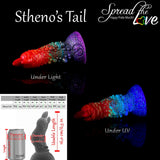 Stheno’s Tail Volcano Pride rainbow silicone fantasy toy