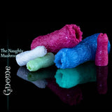 Assortiment de fait main Gnome masturbateurs en silicone en rose, bleu, vert et blanc personnalisé fantasy couleurs