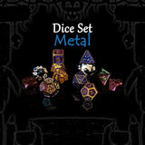 Arcane Relics fantasy metal dice set for Dungeons and Dragons tabletop RPG players