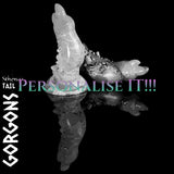 Personalise Gorgons Stheno’s Tail fantasy silicone dildo with a custom colour design
