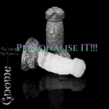 Personalise the Gnome mushroom fantasy dildo with custom silicone colours and made-to-order design