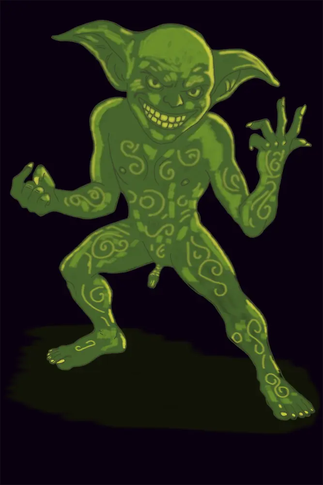 👹 Goblin - The Greedy One fantasy artwork