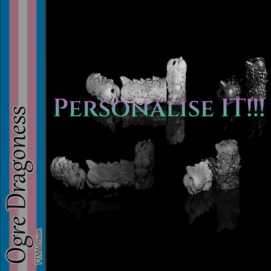 Personalize your FTM ogre dragoness masturbator
