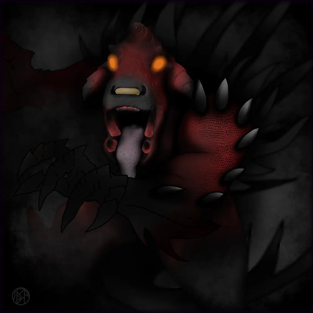 🔥 Diablo, Lord of Terror — The Maw of the Black Mountains fantasy artwork