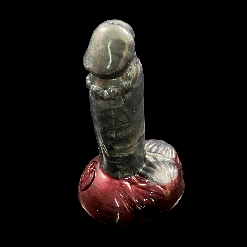 Eingestelltes altes Modell: mittelfester Human-Dildo mit Saugnapf