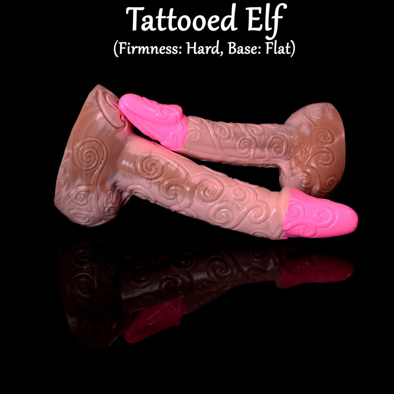 Hard Medium and Large Tattooed Elves