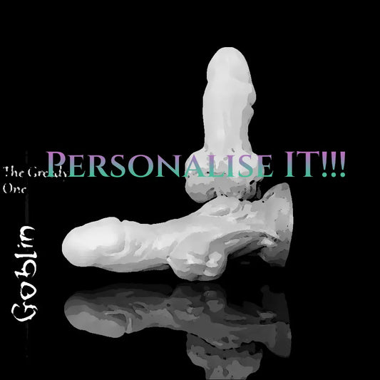 Goblin dildo banner for personalised one