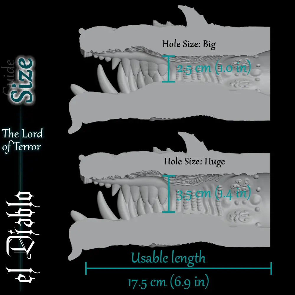 Diablo size guide