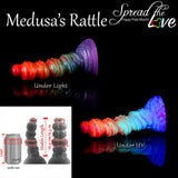 Medusa’s Rattle Volcano Pride fantasy silicone dildo with suction cup