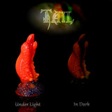 Fantasy Tail Halloween silicone dildo with integrated suction cup