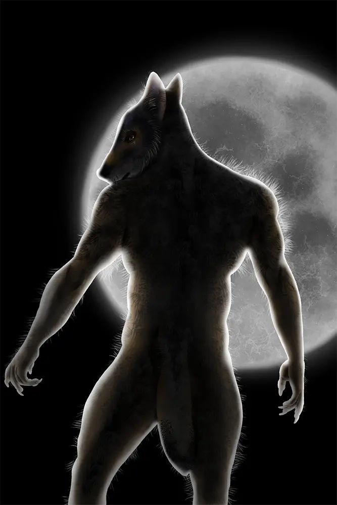 🐺 The Moonborne Hunger fantasy artwork