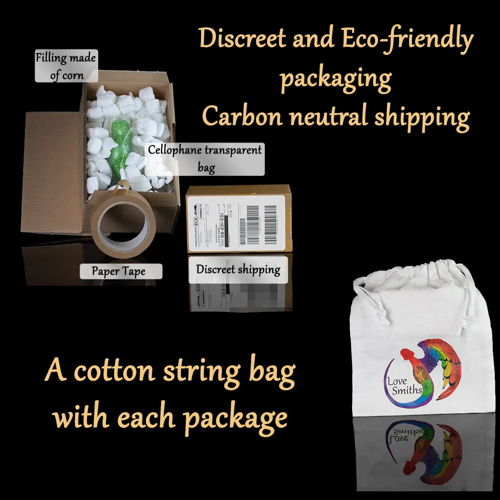 Monolith discreet packaging and shipping information