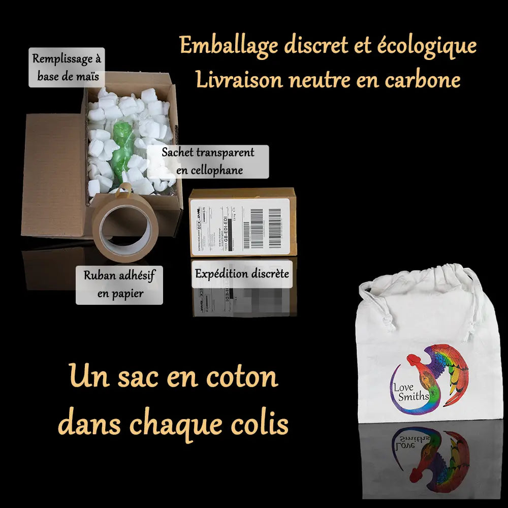 Monolith informations sur l’emballage discret et la livraison